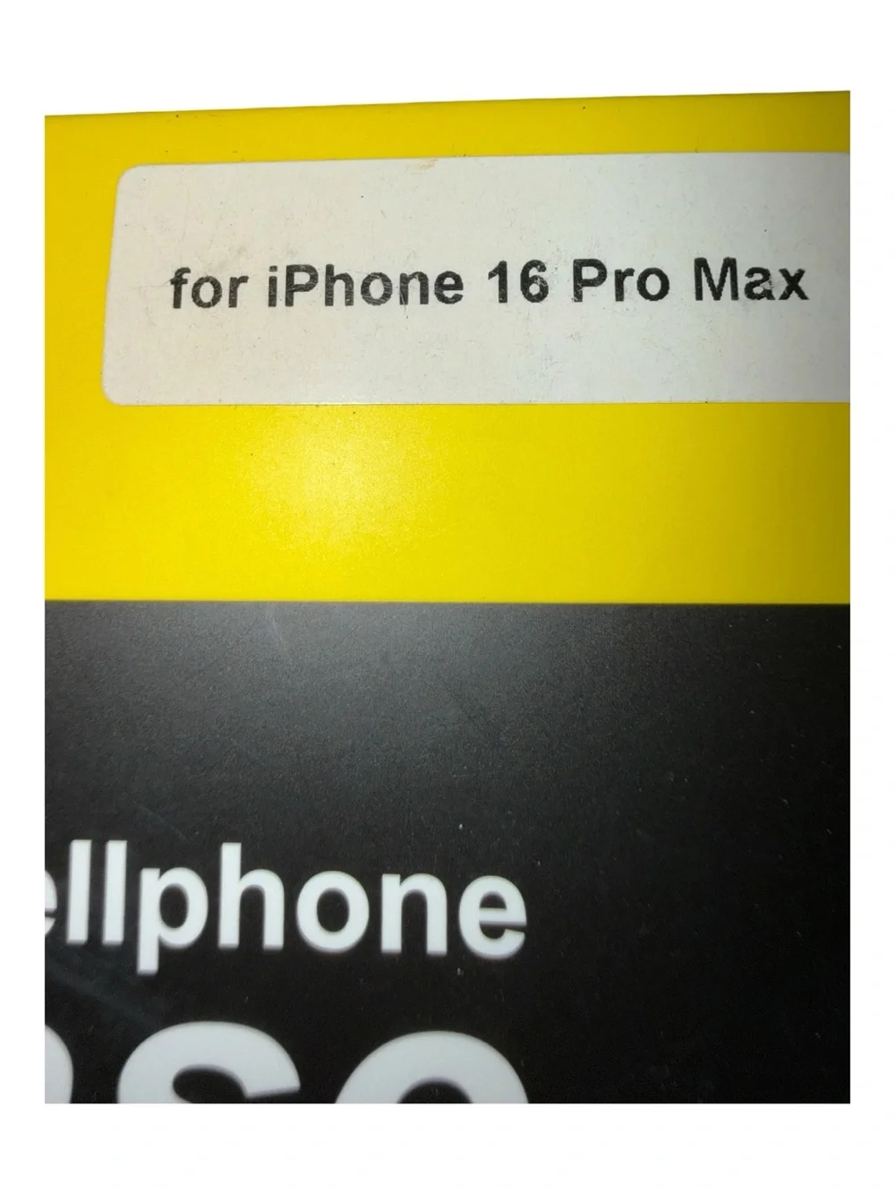 New Sealed in Box Cellphone Wavy Case for iPhone 16 Pro Max ONLY